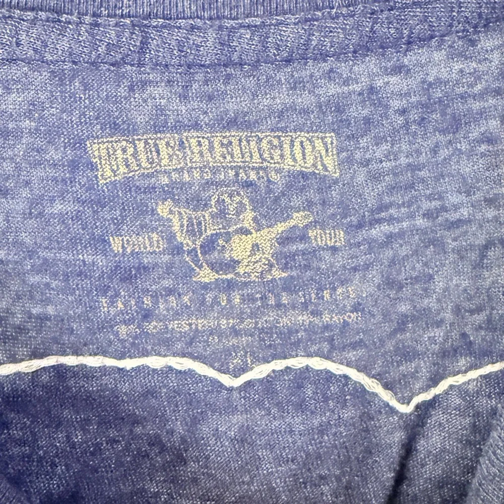 True Religion Sportswear Blue Short Sleeve T-Shirt, size XL